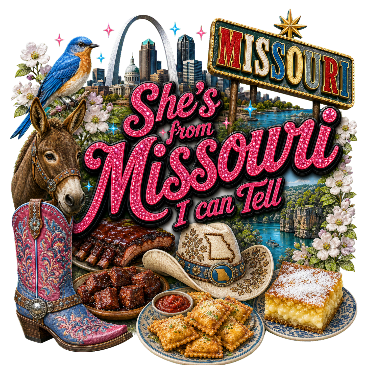 She's from Missouri I can Tell design