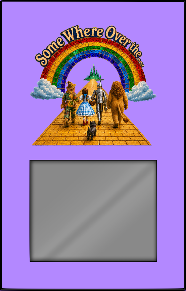 CSSA26 Picture Frame - Portrait - Bright Lavender
