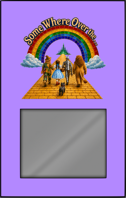 CSSA26 Picture Frame - Portrait - Bright Lavender