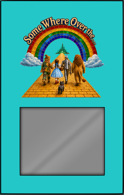 CSSA26 Picture Frame - Portrait - Bright Turquoise