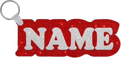 K.I.S.S. keepsake keychain back with optional name