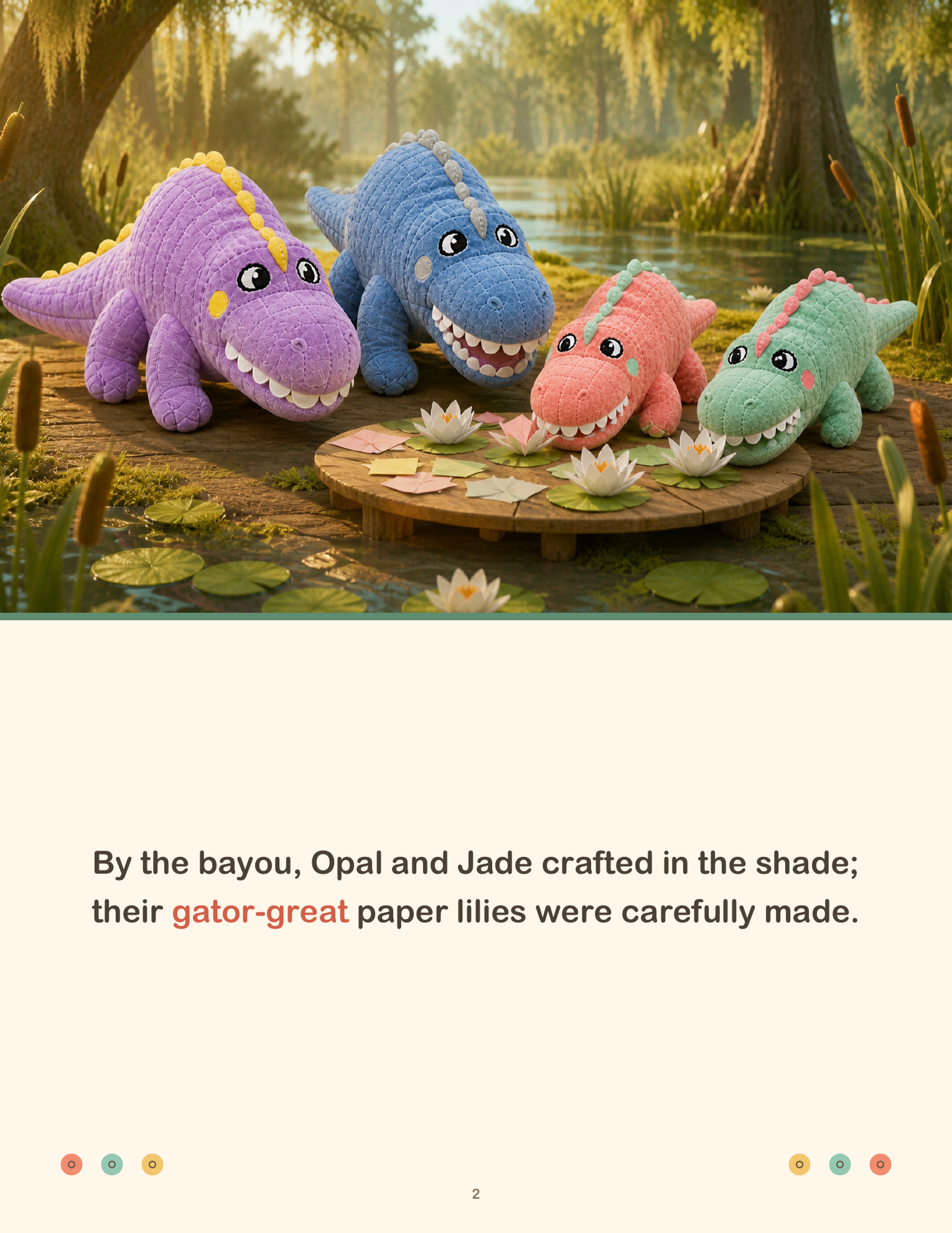 Opal and Jade free children's book preview - page 2